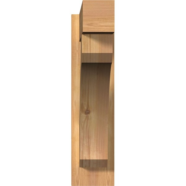 Legacy Block Smooth Outlooker, Western Red Cedar, 5 1/2W X 22D X 22H